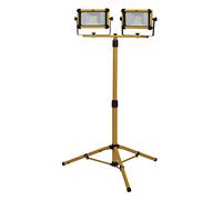 Draper 03215 230V SMD LED Trépied Lampe de chantier, 2x50W, 11000 Lumens