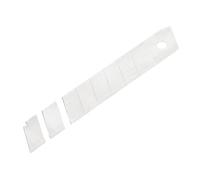 Draper 03513 Lot de 10 lames de couteau segmentées clipsables, 18 mm