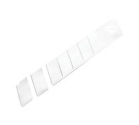 Draper 03514 Lot de 10 lames de couteau segmentées clipsables, 25 mm