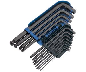 Draper 08381 Jeu de clés Allen à tête sphérique Système impérial 12 pièces (Import Grande Bretagne)