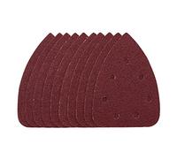 Draper 08611 Detail Sanding Sheets with Hook and Loop, 140mm, 40 Grit, SSD6 (Pack of 10)