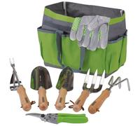 Draper 08997 Acier Inoxydable Outil Jardin Ensemble Avec Sac Rangement ( 8