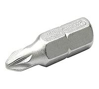 Draper 10471 Embout à tige E en nitrure de titane à fente plate 1/4" 25 x 4,5 mm