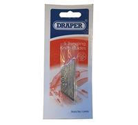 Draper 13499 Heavy Duty Lot de 5 Lames deux couteau de réglage Notch Argent