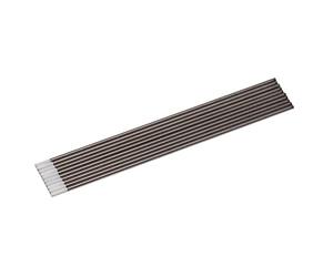 Draper 15993 Lot de 10 électrodes en tungstène Zirconié 2,4 x 150 mm