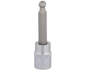 Draper 16290 Embouts à douille hexagonaux à tête sphérique 3/8", 7 mm