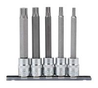 Draper 16349 Lot de 5 douilles à douille carrée 3/8"