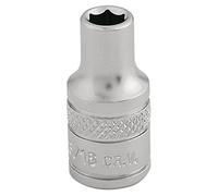 Draper 16517 Douille impériale carrée 1/4" en chrome satiné, taille 3/16"