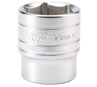 Draper 16619 Douille carrée à 6 points 1/2" Taille 28 mm Bleu