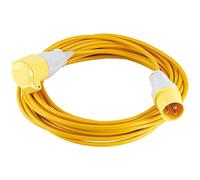 Draper 17570 Câble d'extension, 110 V, Jaune, 14 m X 1,5 mm