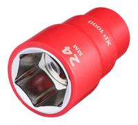 Draper 18042 XP1000 VDE Prise, 1.3cm Carré Dr 24mm - 18042