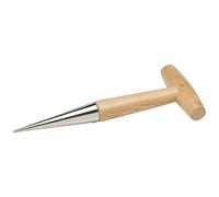 Draper 2 08679 Plantoir en acier inoxydable avec poignée en frêne Argenté