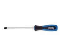 Draper 2 476,5 cm Pound Thru "croix fente Tournevis Numéro 3, Bleu, 150 mm