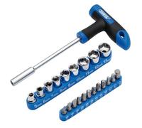 Draper 21011 Lot de 22 tournevis, douilles et embouts, 6,35 mm carré