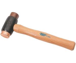 Draper 210D Marteau 2 faces cuivre/cuir brut 1100 g