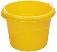 Draper 22309 Seau avec poignées en corde 45 l jaune