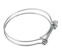 Draper - 22601-75 mm - Tuyau d'Aspiration de serrage - Argent