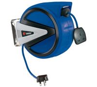Draper 230V Rétractable Électrique Câble Bobine 20m Avec Mur Plafonnier Support