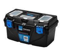 Draper 24200 Boîte À Outils En Plastique Avec Plateau De Transport, 19" - 24200
