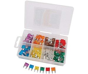 Draper 24311 Assortiment de fusibles miniatures enfichables pour automobile 100 pièces