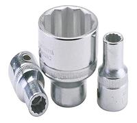 Draper 24682 entraînement 1/5,1 cm 23 mm Douille Bi-hexagonale