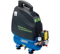 Draper 24974 6l 230v 1.5HP (1,1 kW) compresseur d'air exempt d'huile