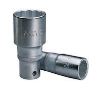 Draper 25135 Elora Douille Bi-Hexagone 21 mm 1/2 Carré profonde