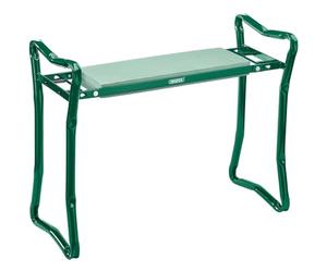 Draper 27435 Agenouilloir avec siège de Jardin, Vert