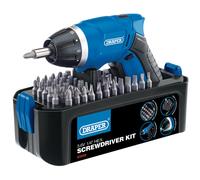 Draper 3.6V LI-ION Sans Screwdriver Kit Couple 4.0Nm LED Lampe de Travail 83568