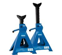 Draper 30883 Lot de 2 Supports d'essieu à cliquet Capacité 6 tonnes Selle 29 x 107 mm