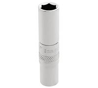 Draper 32675 Douille métrique profonde 6 points à entraînement carré 1/4", 8 mm, bleu