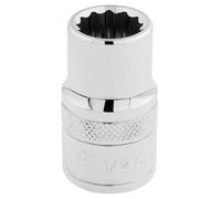 Draper 33608 Douille impériale carrée 1/2" Chrome poli Taille 1/2"