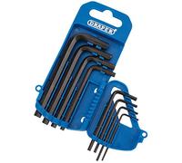 Draper 33685 Lot de 8 clés hexagonales impériales Bleu