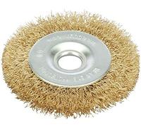 Draper 41435 Brosse rotative en fil métallique, 75 mm, bleue