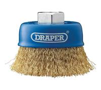 Draper 41444 Brosse coupelle métallique 80 mm x M14