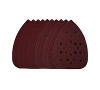 Draper 43466 Detail Sanding Sheets with Hook and Loop, 140mm, Assorted Grit, SSD3 (Pack of 10)
