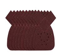 Draper 43848 Detail Sanding Sheets with Hook and Loop, 140mm, 40 Grit, SSD4 (Pack of 10)