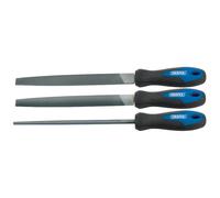 Draper 44963 Poignée Souple Ingénieurs Lime Set 200mm 3 Pièce