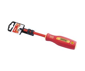 Draper 46519 Entièrement isolé Tournevis plat ordinaire, 6,5 x 150 mm