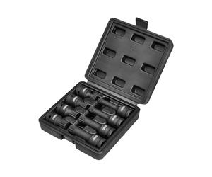 Draper 49460 Lot de 8 douilles à choc carrées 1/2"
