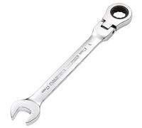Draper 52019 Clé mixte à cliquet métrique à tête flexible Hi-Torq 17 mm