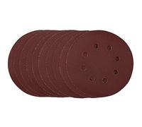 Draper 54758 Lot de 10 disques abrasifs 125 mm Grain 240 Rouge Taille unique
