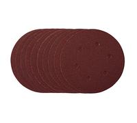 Draper 54888 Lot de 10 disques abrasifs 150 mm Grain 80 Rouge Taille unique