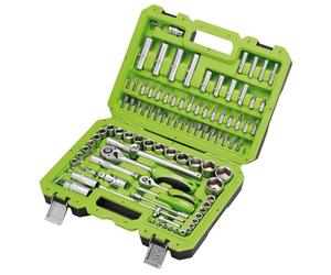 Draper 55318 Lot de 100 outils métriques 1/4" et 1/2"