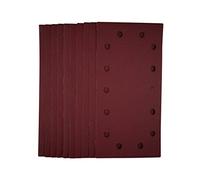 Draper 55865 1/2 Sanding Sheets with Hook and Loop, 115 x 230mm, 240 Grit (Pack of 10)