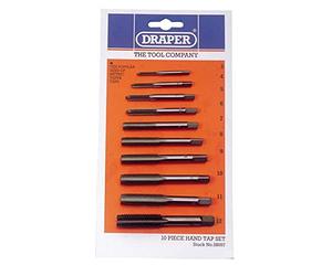 Draper 58097 Jeu de tarauds manuels 3-12 mm