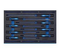 Draper 63399 Extra Long Précision Tournevis Set 1/4 Tiroir Eva Insert Plateau