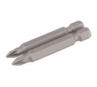 Draper 64227 Lot de 2 embouts hexagonaux n°1 de 50 mm de long