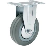 Draper 65482 Roulette fixe en caoutchouc Diamètre 100 mm