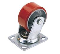 Draper 65532 Roulette en polyuréthane Ø 200 mm Fixation plaque pivotante